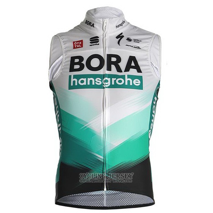 2021 Wind Vest Bora White Green Black